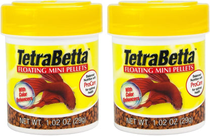 TetraBetta PLUS Floating Mini Pellets, Fish Food With Natural Color Enhancer, 1.2 ounces - Image 10