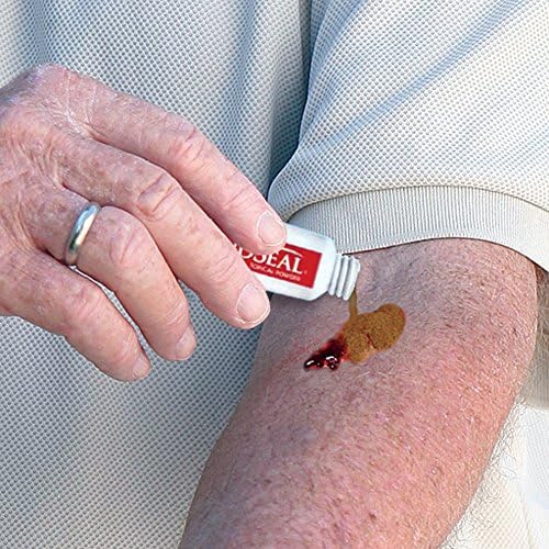 Individually packaged single use tube applicators of imported first aid hemostatic powder