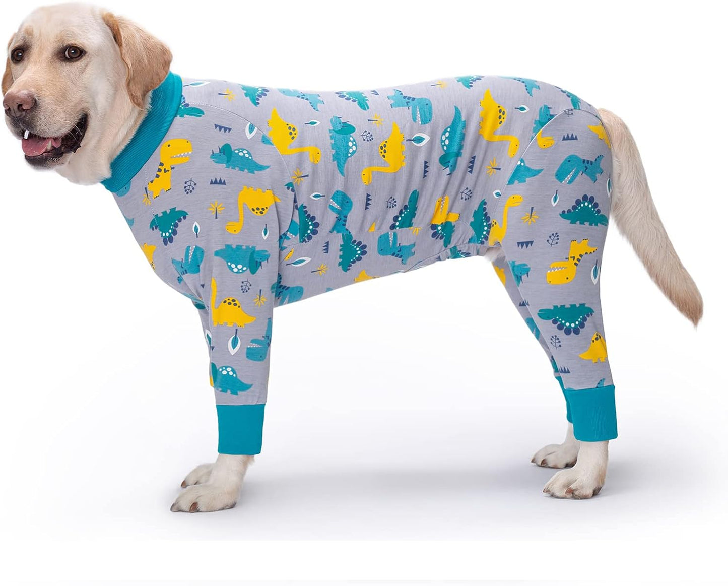 Dog Recovery Suit After Surgery Female Male, Medium Large Dog Neuter Shirt Cone Alternatives Prevent Licking Surgical Onesies (Strawberry, 3XL) - Image 15