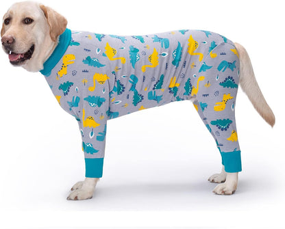 Dog Recovery Suit After Surgery Female Male, Medium Large Dog Neuter Shirt Cone Alternatives Prevent Licking Surgical Onesies (Strawberry, 3XL) - Image 15