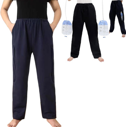 AUSTYLCO Urine Bag Pants front view for elderly incontinence care.