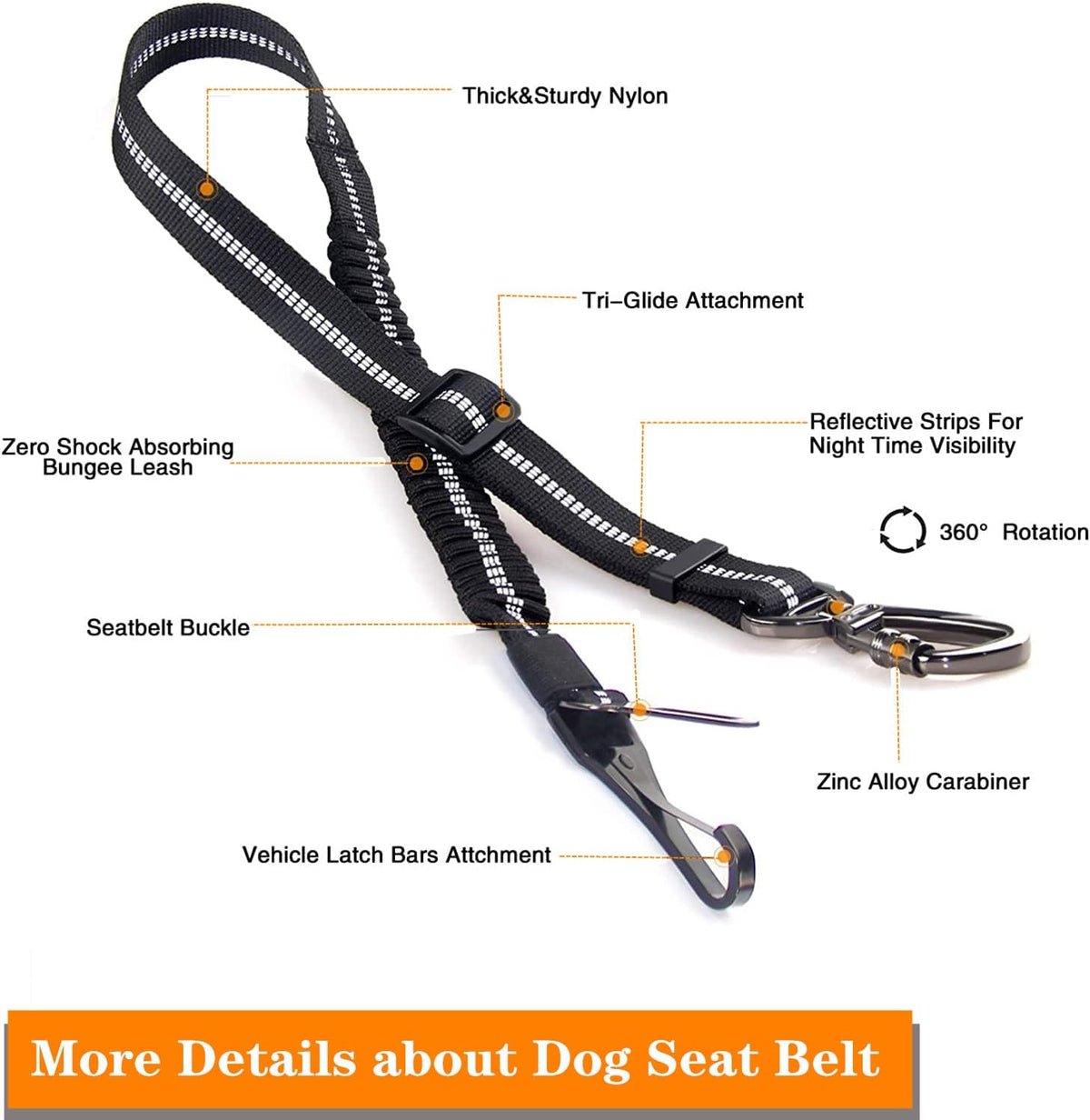 Jorohiker heavy duty aviation zinc alloy carabiner detail