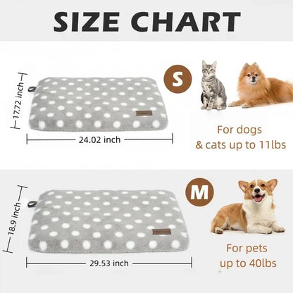 Deamoser thermal pet pad on floor