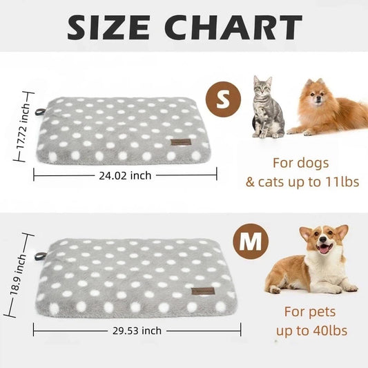Deamoser thermal pet pad on floor
