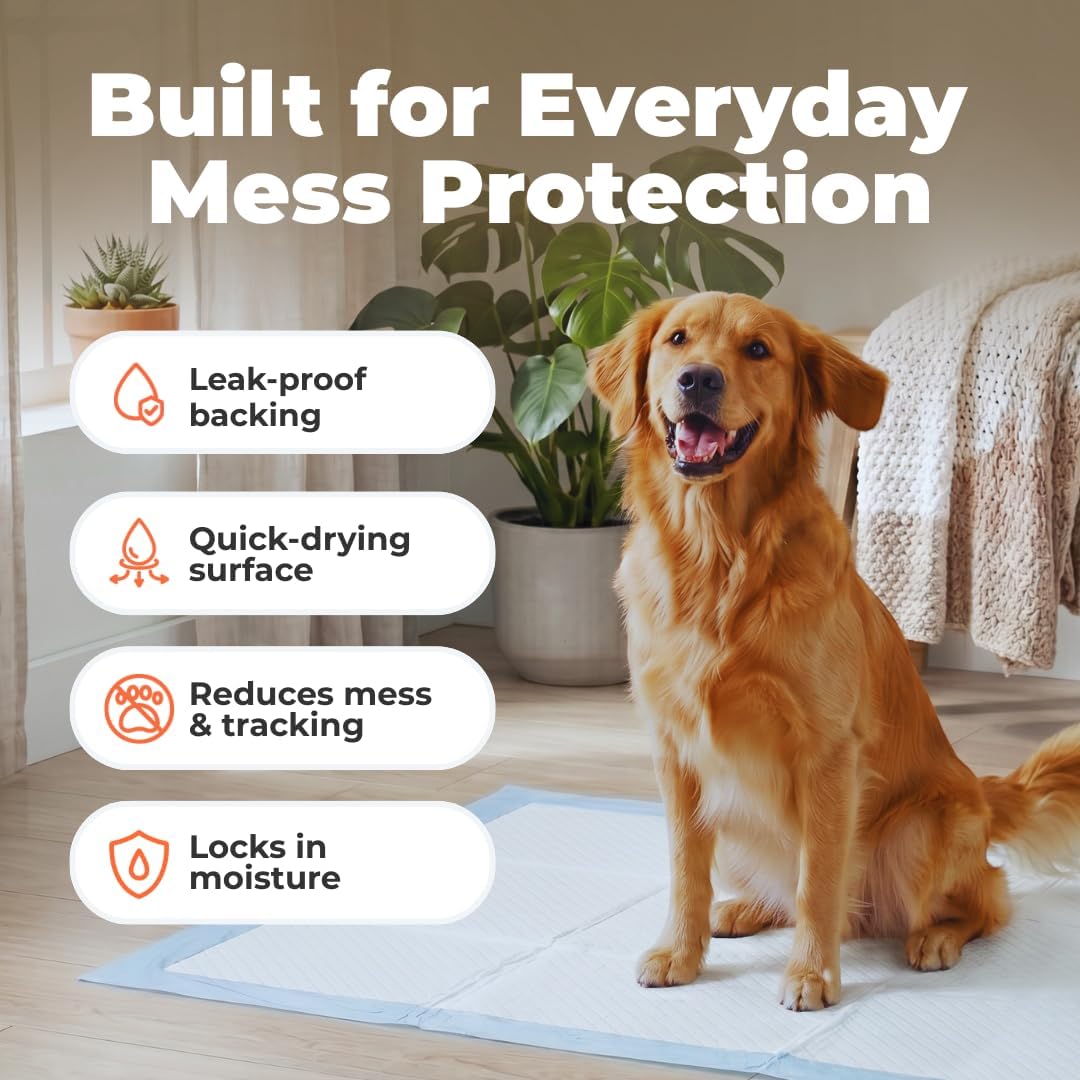 Five layer absorbent puppy training sheet close up detail