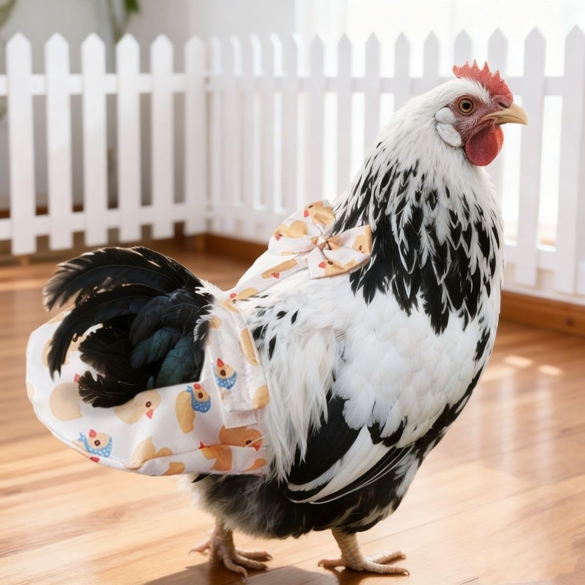 Washable chicken clothes for real chickens size medium package
