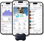 FitBark 2 Dog Activity Monitor front view black device