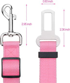 Close up of Elisel pet seat belt zinc alloy hook
