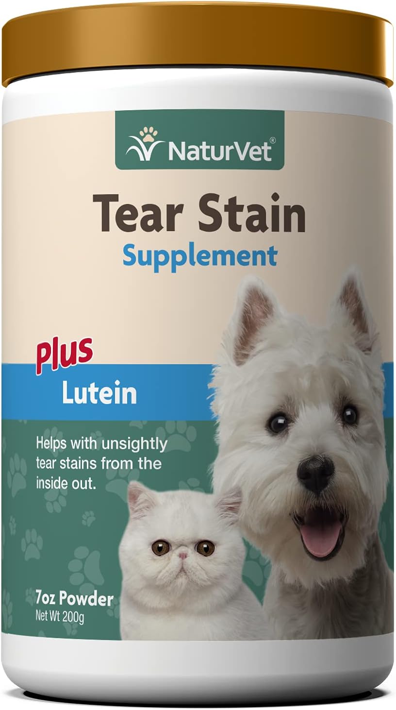 NaturVet - Tear Stain Plus Lutein - Eliminates Unsightly Tear Stains - Enhanced with Cranberry Extract, Marshmallow Root & Oregon Grape Root - for Dogs & Cats - 70 Soft Chews - Image 9