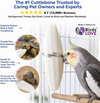 Included mounting holder for Birds LOVE avian cuttlebone