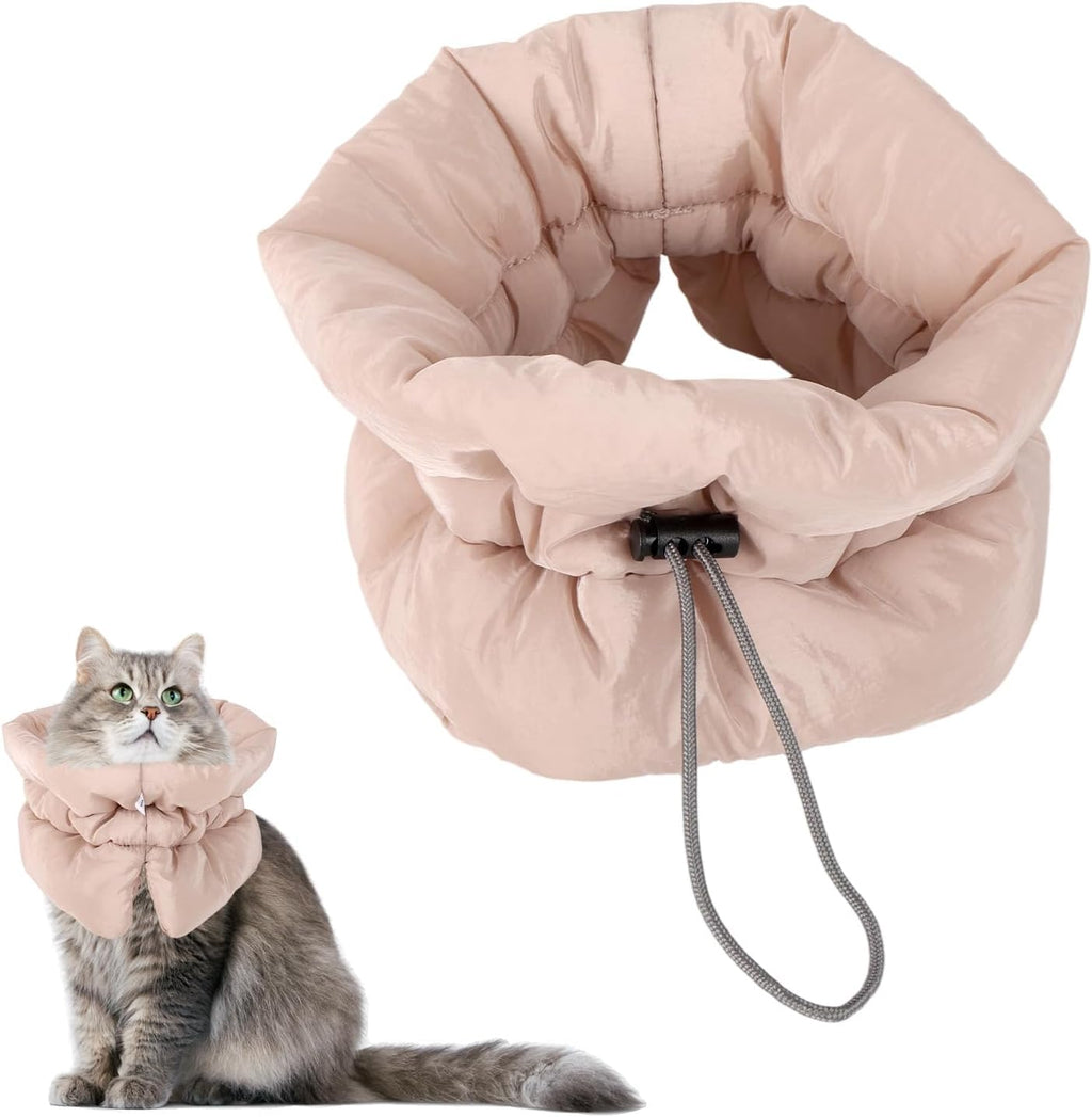 Adjustable Recovery Collar - Lightweight, Waterproof & Soft for Cats & Dogs - Prevents Licking Wounds (S) - Image 9