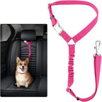 Plutus Pet Dog Seat Belt for Car Headrest, Reflective and Adjustable Restraint with Elastic Bungee for Safety, Vehicle Seatbelt Harness for Small Medium Large Dogs and Cats - Image 11