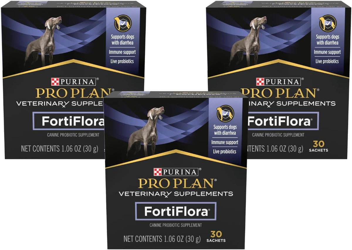 Purina Pro Plan Veterinary Supplements FortiFlora Dog Probiotic Supplement, Canine Nutritional Supplement 30 Ct. Box (Pack of 2) - Image 9