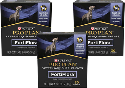 Purina Pro Plan Veterinary Supplements FortiFlora Dog Probiotic Supplement, Canine Nutritional Supplement 30 Ct. Box (Pack of 2) - Image 9