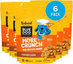 Blue Dog Bakery More Crunch Large Assorted Flavors, Dog Biscuits, Healthy Treats, All Natural, Bacon, Chicken, Cheese, Peanut, 43.2 oz (Pack of 1) - Image 12