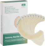 Vlookup Ostomy Barrier Strips front view packaging showcasing the twenty count box