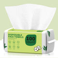 KeeiZoes disposable face towels 100 count front packaging view
