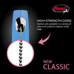 Side profile of Flexi retractable leash for small dogs