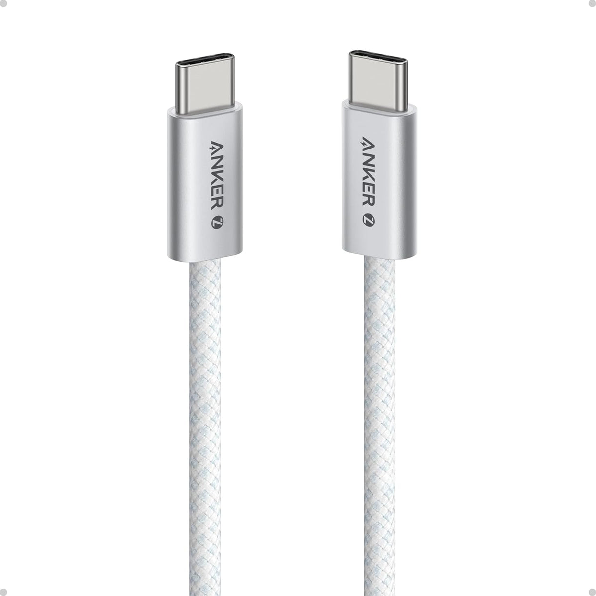 Anker Zolo USB C to USB C Cable, Braided and Dirt-Free Type-C Fast Charging Cable, Slim Connector, for iPhone 17 Series, MacBook (240W) (Pink, 6FT) - Image 11
