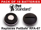 PET Standard Replacement RFA-67 6V Lithium Batteries Compatible with PetSafe Battery-Operated Pet Products and Specific Dog Receiver Collars - RFA-67D-11 (Pack of 10) - Image 2