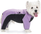 Fleece Dog Coat for Small Medium Dog,Pullover Pajamas Jumpsuit Bodysuit Puppy Coats with Legs, Pet Windproof Warm Cold Weather Jacket Full Body Vest Cozy Snowsuit Outfit Clothes (Black, S) - Image 12