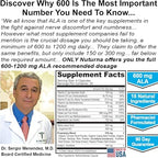 Authentic USA imported Nuturna 600mg nerve support bottle