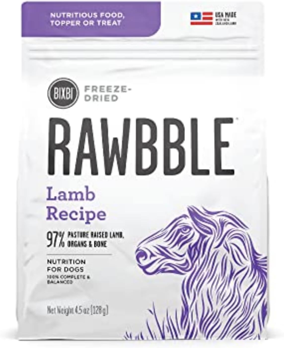 BIXBI Liberty Freeze-Dried Dog Food Topper & Treats, Beef - 98% Meat & Organs, No Refrigeration - USA Made, 26 oz - Image 13