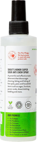 Natural bitter formula anti chew spray for dogs and cats