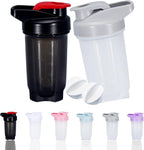 GAISHION shaker bottle 300ml whisk ball mixing system for smooth protein shakes