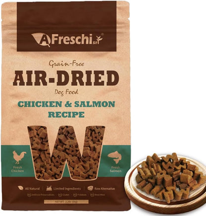 A Freschi srl Air-Dried Puppy & Adult Dog Food - Real Turkey & Salmon Recipe | Grain-Free | High-Protein for Toy, Small & Large Breeds | Ideal for Picky Eaters, 2.2 lb Bag - Image 13