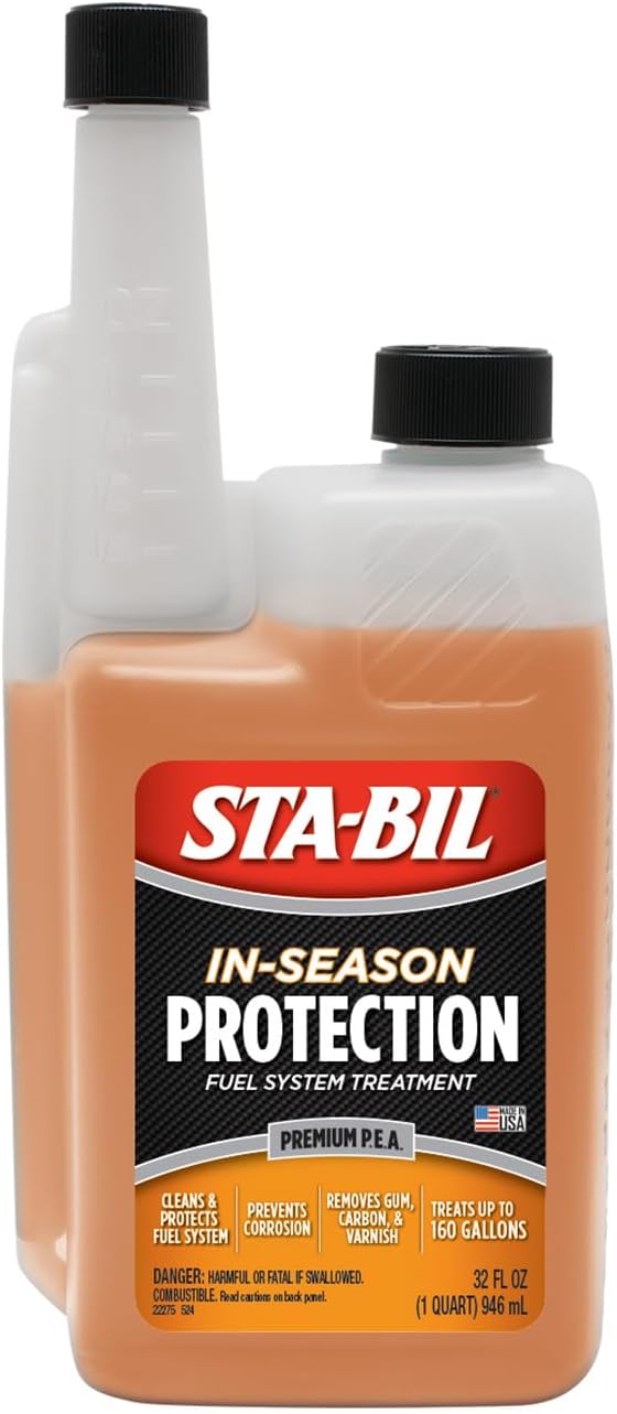 STA-BIL (22275) 360 Protection Treatment And Fuel Stabilizer Corrosion-Prevents Ethanol Damage, 32 fl. oz - Image 1