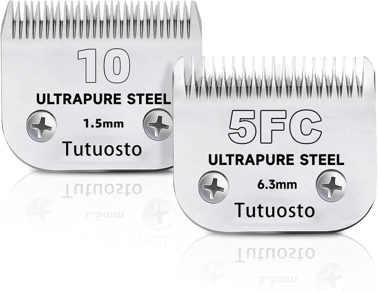 10# Clipper Blades Pet Grooming Clipper Replacement Blades Detachable Blade Compatible with andis/wahl/Oster Dog Clippers 3PCS - Image 9