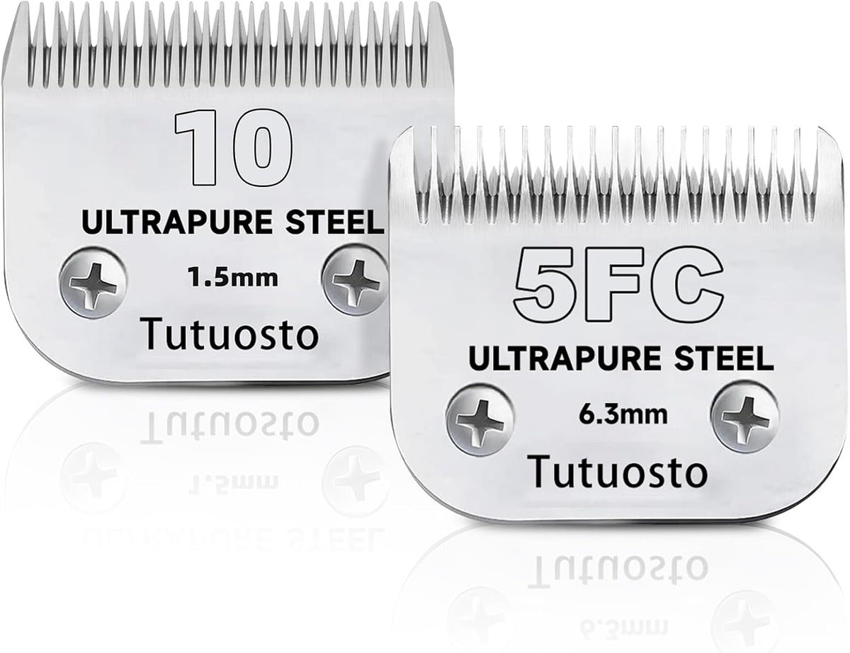 10# Clipper Blades Pet Grooming Clipper Replacement Blades Detachable Blade Compatible with andis/wahl/Oster Dog Clippers 3PCS - Image 9