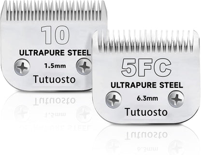10# Clipper Blades Pet Grooming Clipper Replacement Blades Detachable Blade Compatible with andis/wahl/Oster Dog Clippers 3PCS - Image 9