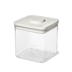OXO Good Grips Pet POP Container - 6.0 Qt/5.7 L with Half Scoop, Ideal for up to 6.5lbs of Dog Food or 4.5lbs of Cat Food, Airtight Dog and Cat Food Storage Container, BPA Free, Clear - Image 14