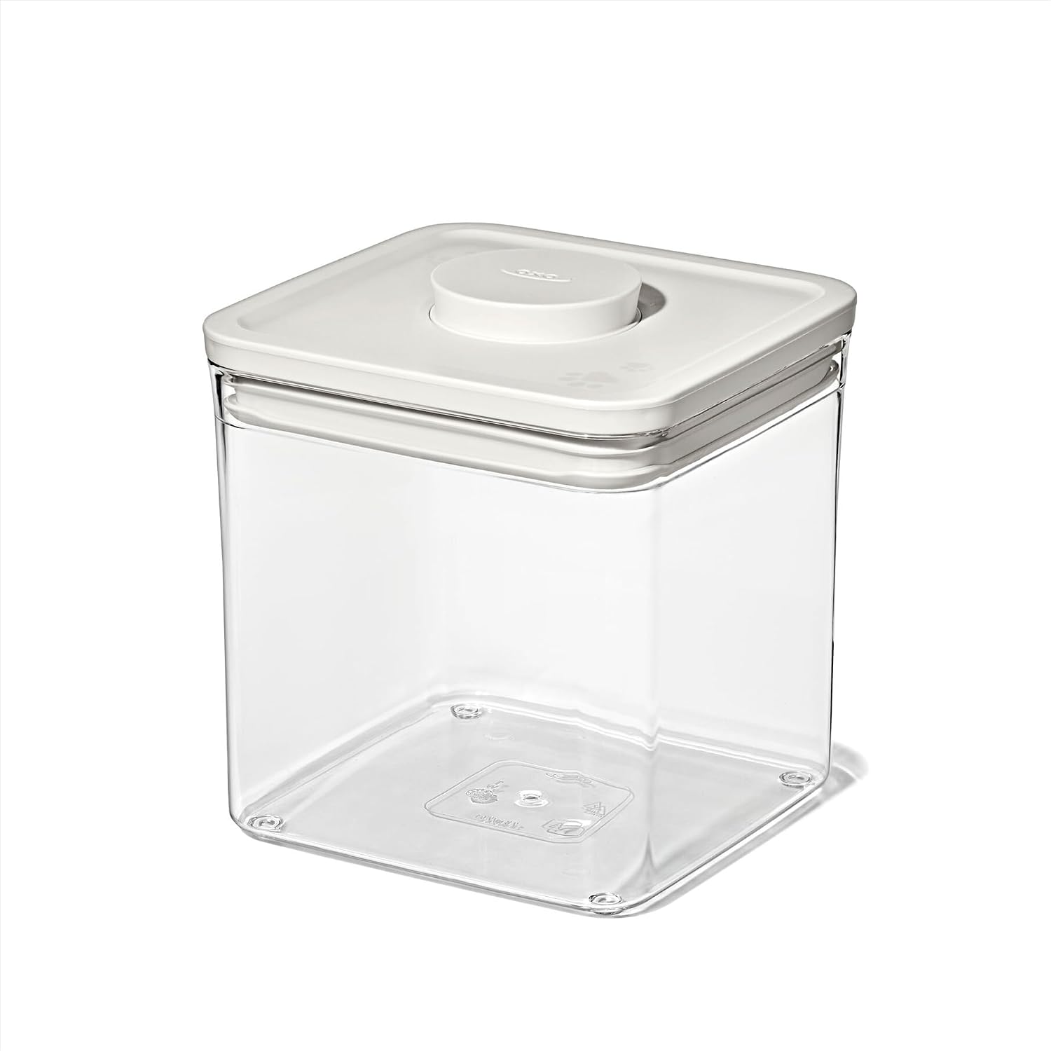OXO Good Grips Pet POP Container - 6.0 Qt/5.7 L with Half Scoop, Ideal for up to 6.5lbs of Dog Food or 4.5lbs of Cat Food, Airtight Dog and Cat Food Storage Container, BPA Free, Clear - Image 14