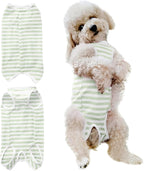 Alternative to medical cone dog recovery shirt on puppy