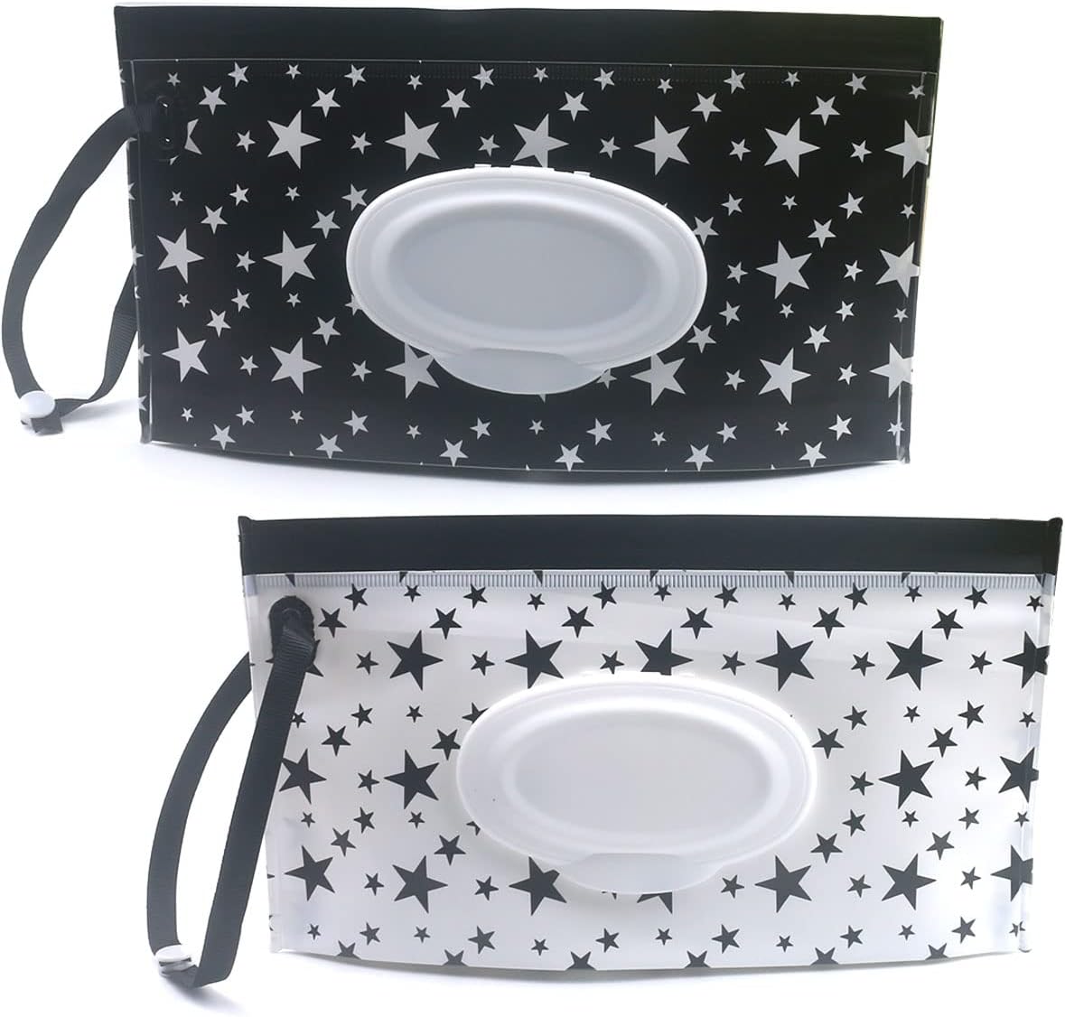 Fkeyto baby wipe dispenser front view with star pattern