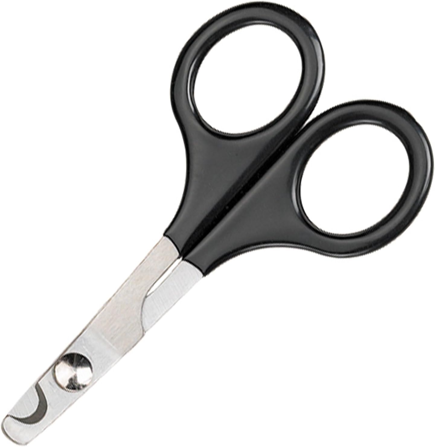 Master Grooming Tools stainless steel pet nail scissors front view