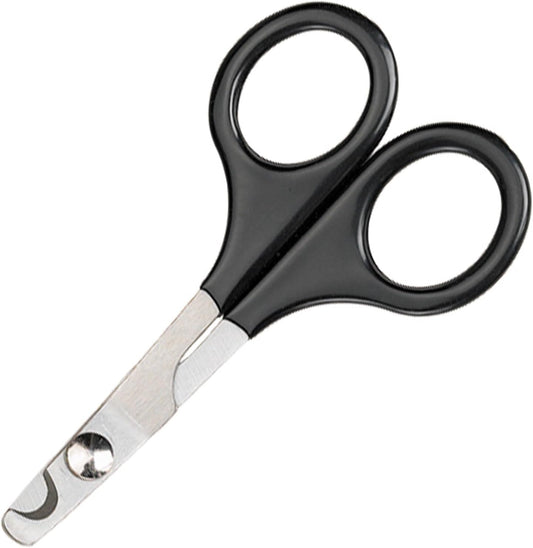 Master Grooming Tools stainless steel pet nail scissors front view