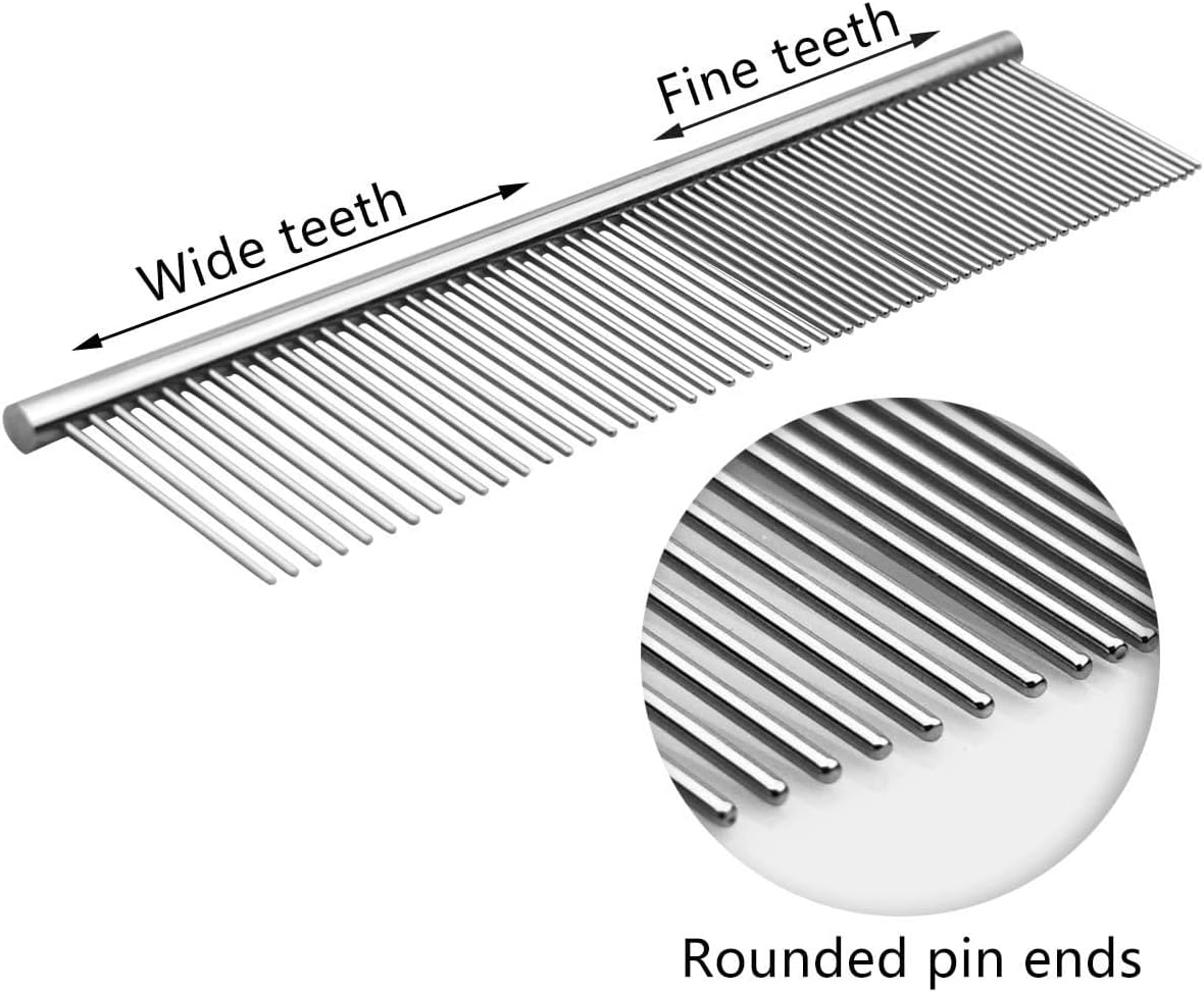 Authentic MGI Incorporates premium cat shedding brush packaging close up view.