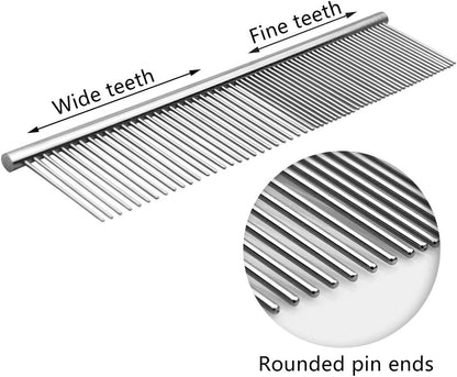 Authentic MGI Incorporates premium cat shedding brush packaging close up view.