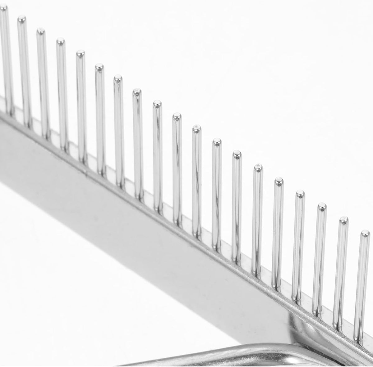 Angoily Horse Nail Rake, Livestock Brush Practical Hair Comb with Wooden Handle Metal Pins, Pet Hairbrush Dog Cat Undercoat Rake Grooming Tool for Cattle Goat Sheep, Cleaning Supply for Removing Mud - Image 9