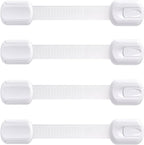Booboo child proof refrigerator lock 4 pack front view