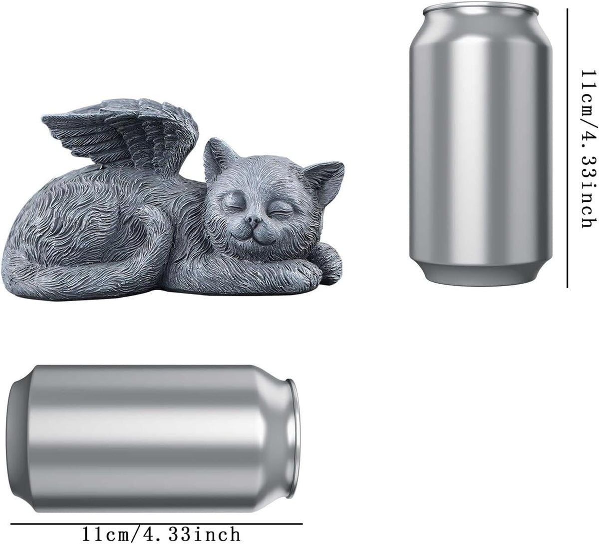 Handcrafted pet loss sympathy gift displayed on an indoor memorial shelf.