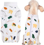 Small Dog Surgery Suit Female Spay,Professional Soft Post-Operative Dog Recovery Suit Male Neuter with Pee Hole,Comfortable Anti-Lick Alternative to Cone,Unisex Pet Surgical Vest for Wound Care(Blue) - Image 9