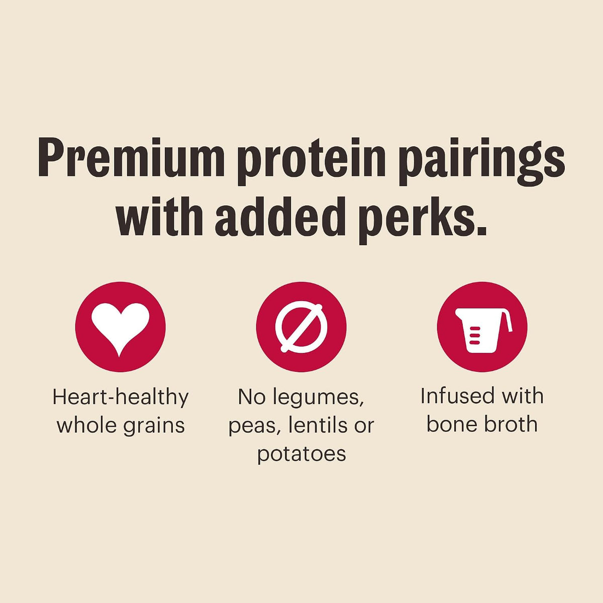 Nutritional information panel on The Honest Kitchen packaging