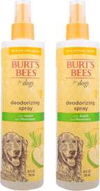 BURT'S BEES FOR PETS Deodorizing Spray for Dogs with Apple and Rosemary Extract, 99.7% Natural Origin, Gentle Waterless Dry Dog Shampoo, pH Balanced for All Dogs, 10 Fl Oz - Image 9