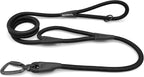 Rope Dog Leash, 6 Foot Heavy Duty Dog Leash with Aviation Aluminum Auto Locking Carabiner, Strong Nylon Pet Lead for Small, Medium, Large Dogs (Black, 6FT) - Image 13