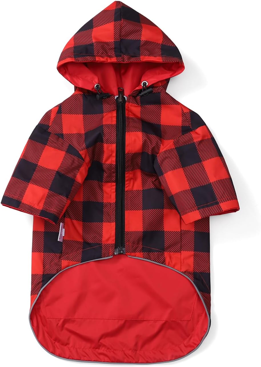 Morezi premium pet rain apparel inside lining close up